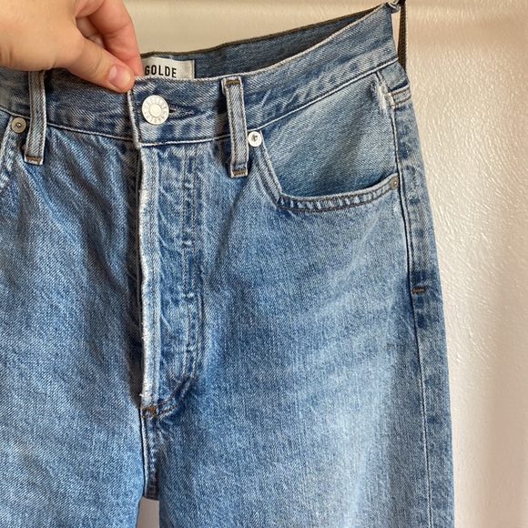 Agolde, riley, medium blue, size 25 - Picture 4 of 8